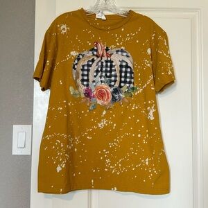 Fall pumpkin tee